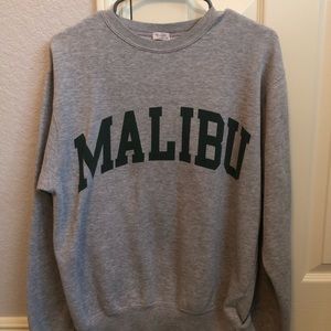John Galt MALIBU Oversized Graphic Sweatshirt
